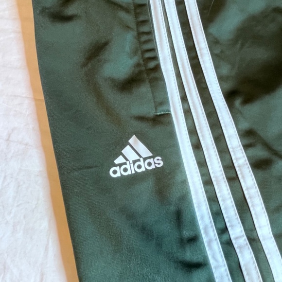 Adidas Originals Superstar Jogger Track Pants - Green White Stripe (NWOT) - Picture 5 of 6